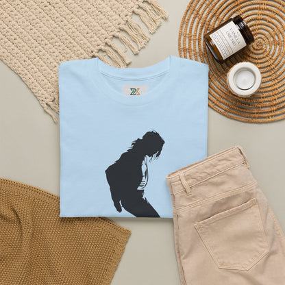Silhouette Pop Legend Tee — "Michael Jackson The King of Pop" Graphic T-Shirt