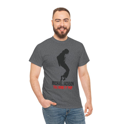 Silhouette Pop Legend Tee — "Michael Jackson The King of Pop" Graphic T-Shirt