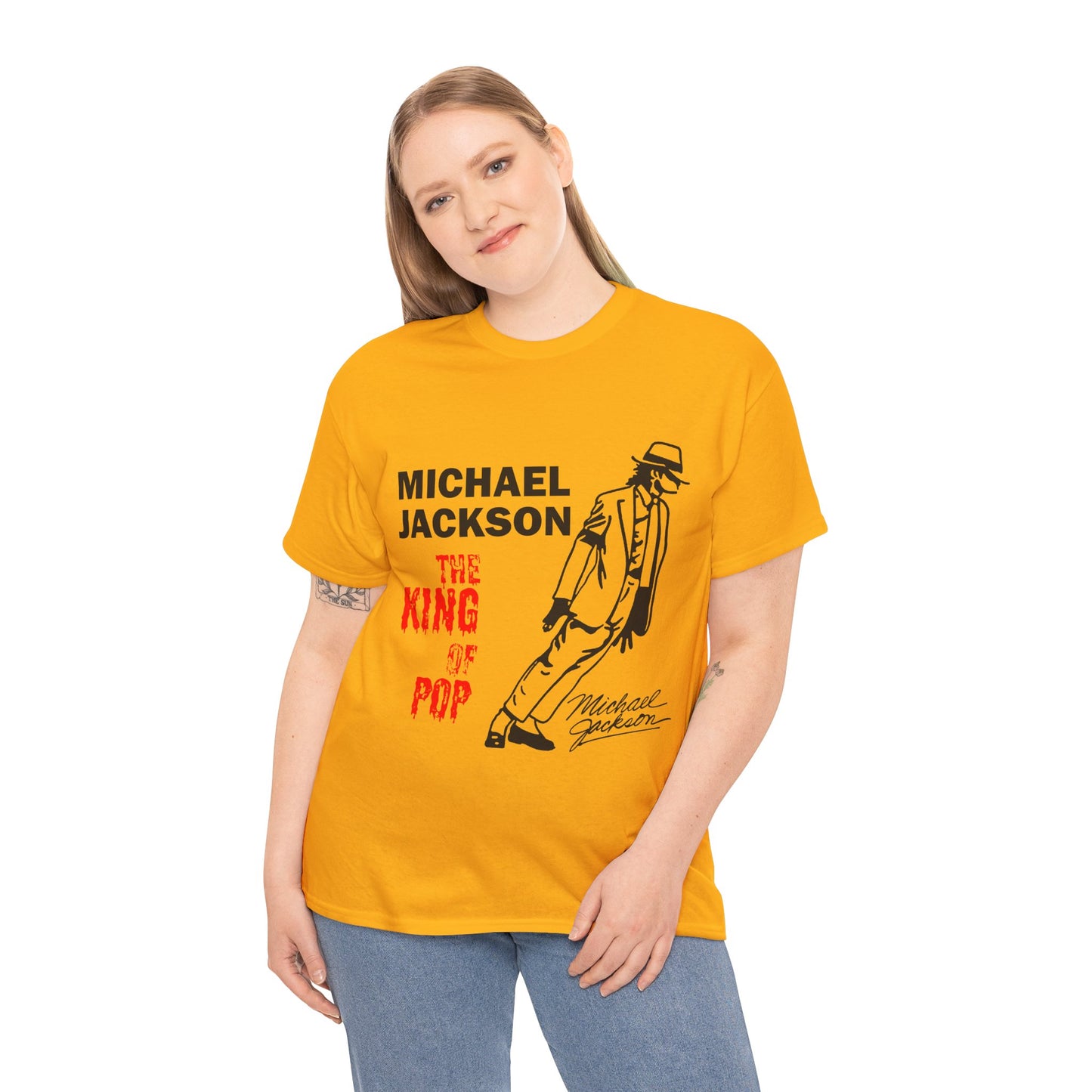 Michael Jackson "The King of Pop" T-Shirt — MJ Tribute Graphic Tee