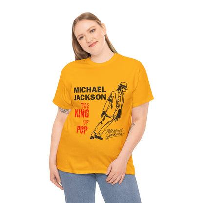 Michael Jackson "The King of Pop" T-Shirt — MJ Tribute Graphic Tee