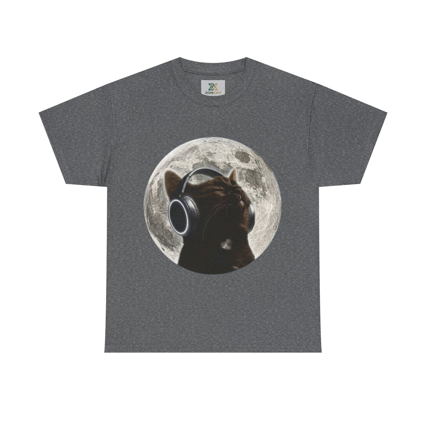 Moon Cat Unisex T-shirt