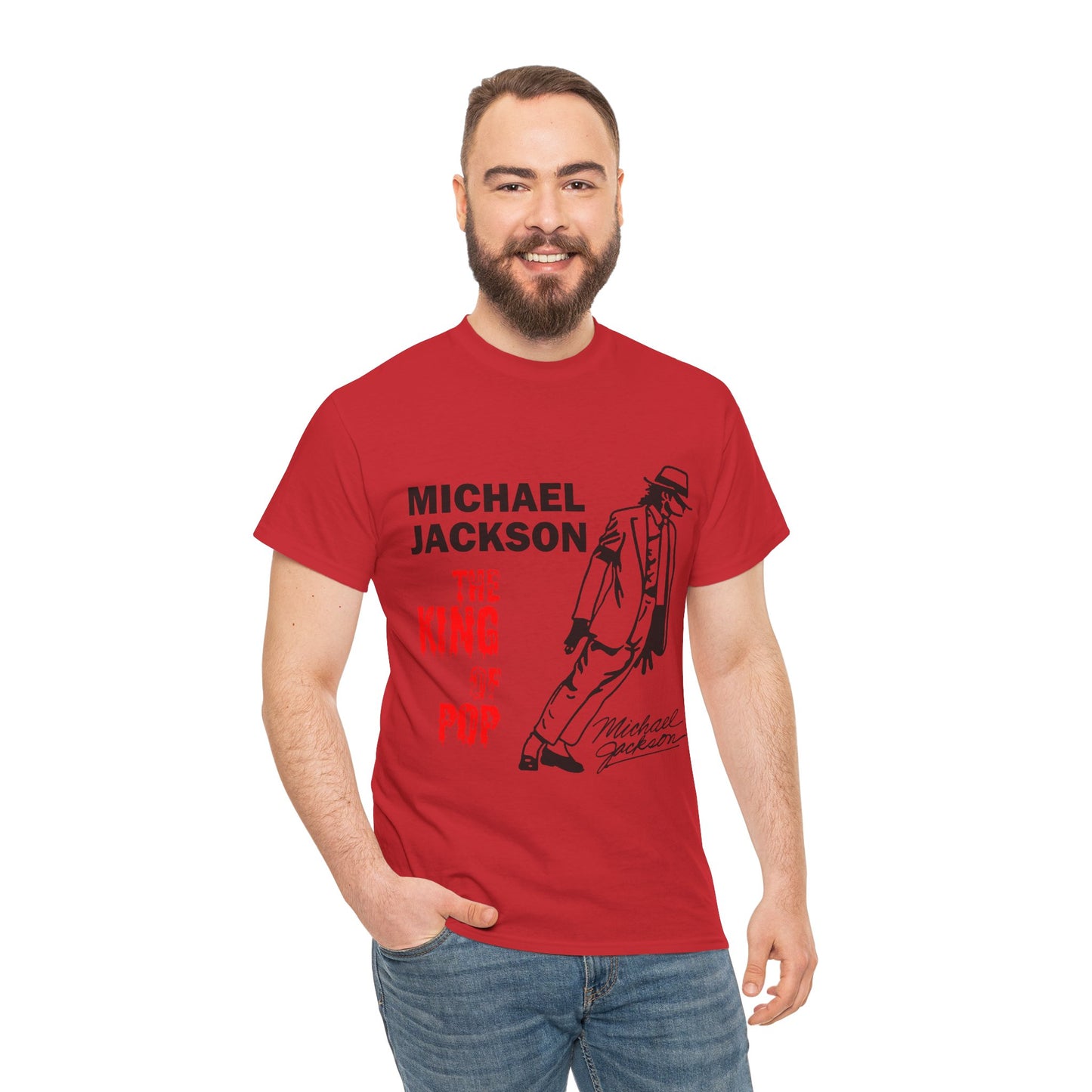 Michael Jackson "The King of Pop" T-Shirt — MJ Tribute Graphic Tee
