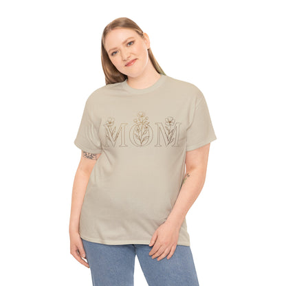 Mom Floral Tee — Mother's Day Shirt