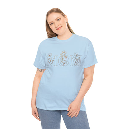 Mom Floral Tee — Mother's Day Shirt