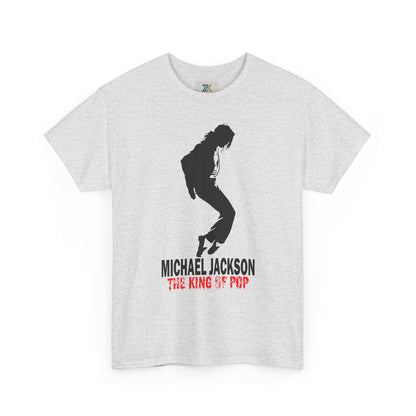 Silhouette Pop Legend Tee — "Michael Jackson The King of Pop" Graphic T-Shirt