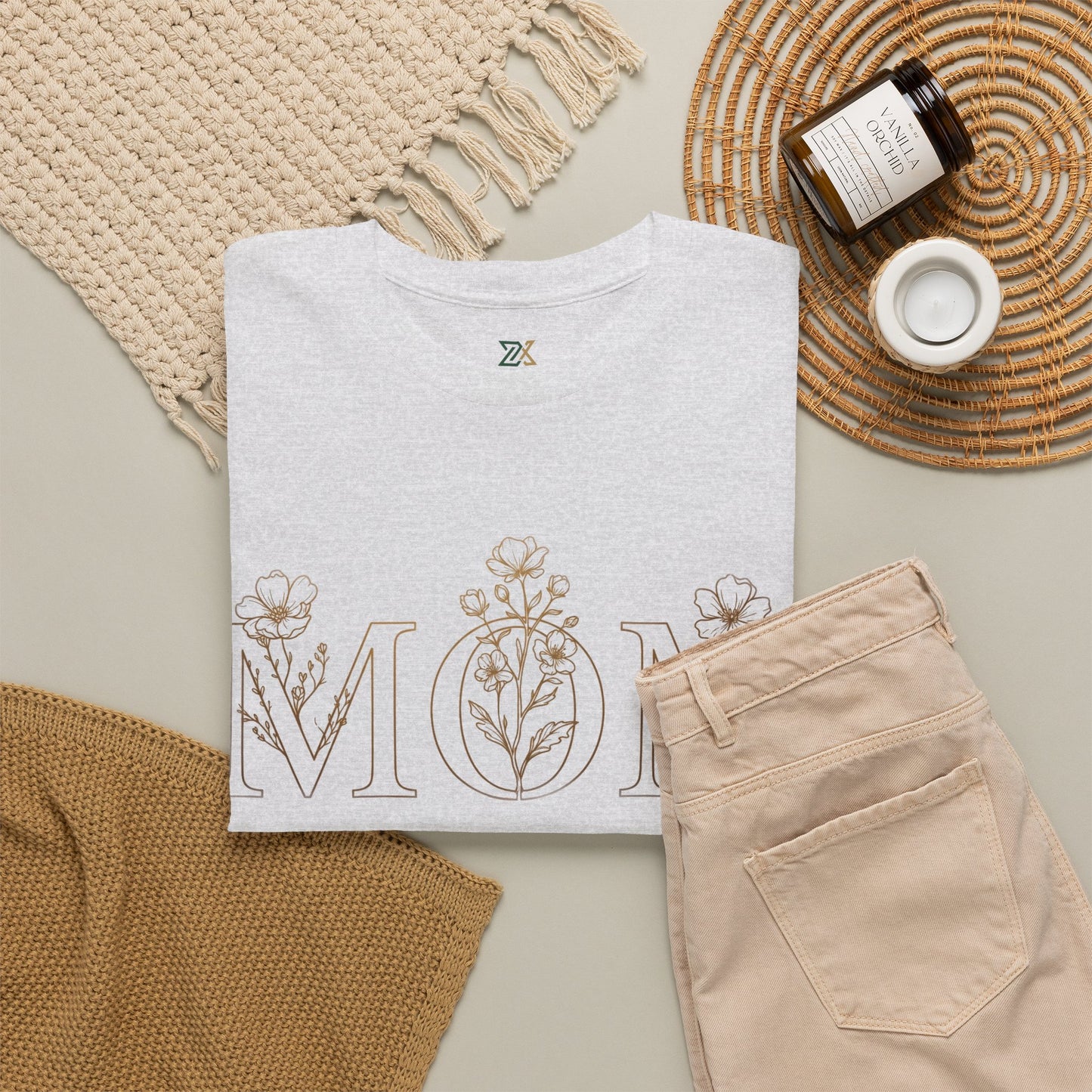 Mom Floral Tee — Mother's Day Shirt