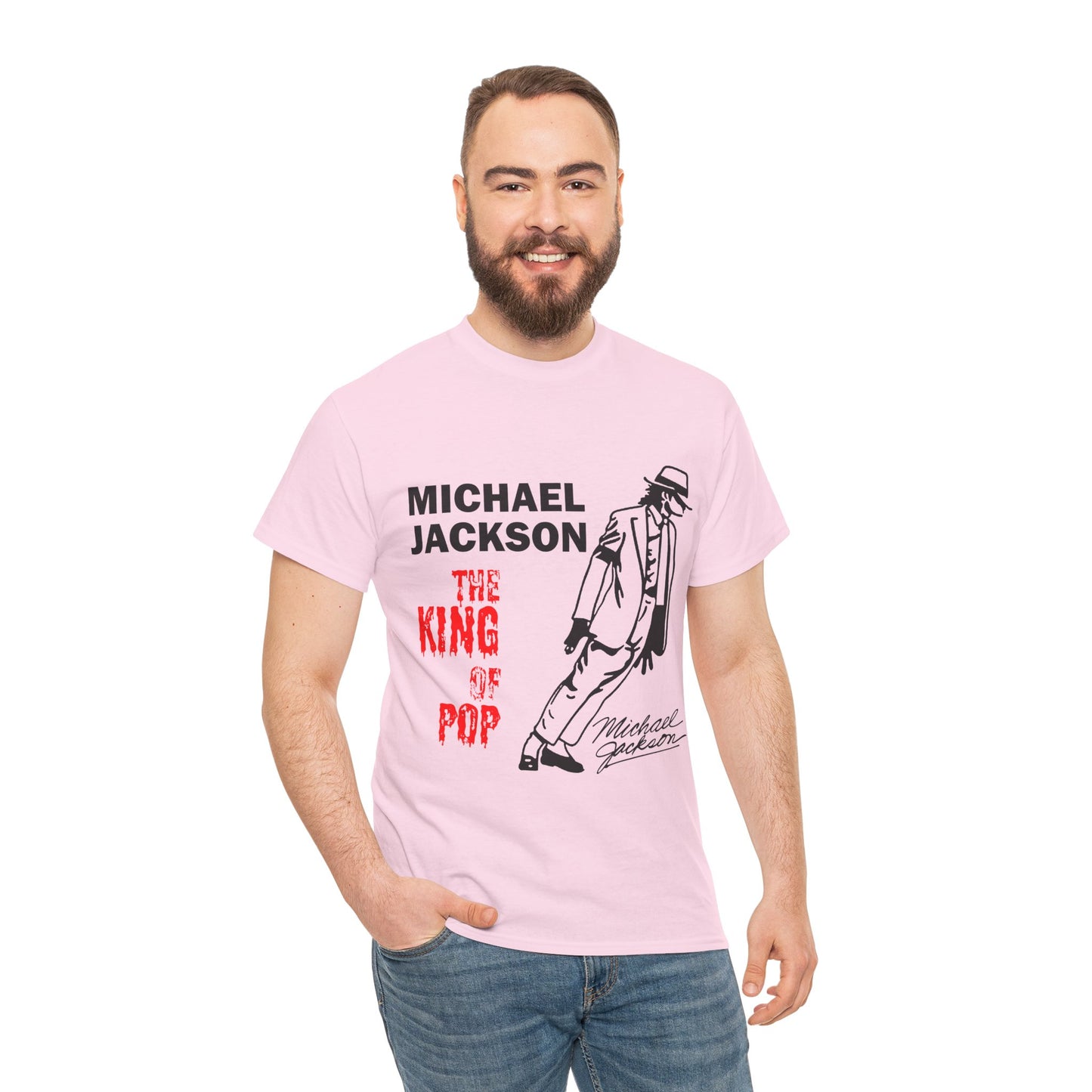 Michael Jackson "The King of Pop" T-Shirt — MJ Tribute Graphic Tee