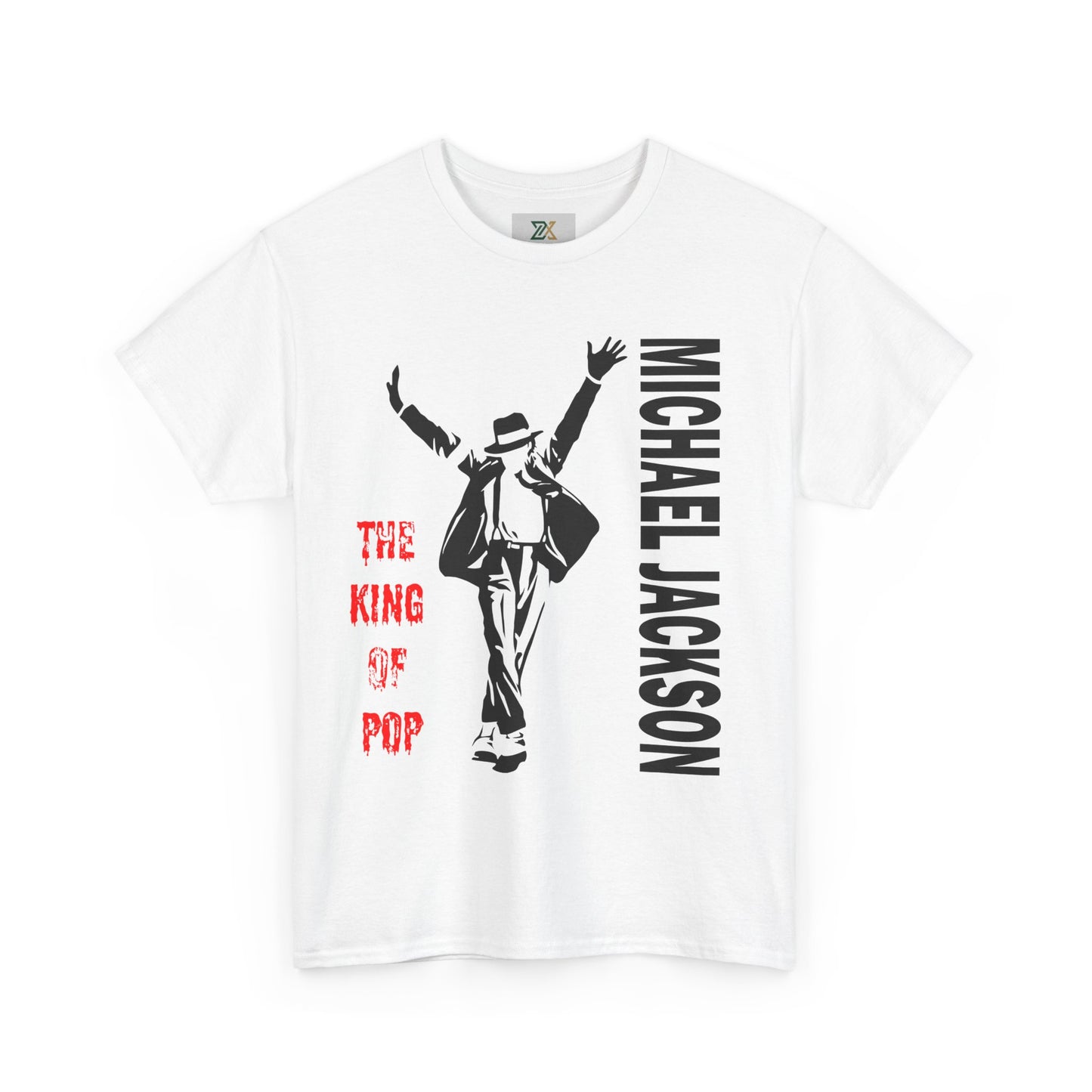 Pop King Dance Silhouette Tee — 'Michael Jackson' Graphic T-Shirt