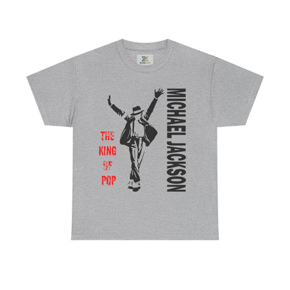 Pop King Dance Silhouette Tee — 'Michael Jackson' Graphic T-Shirt