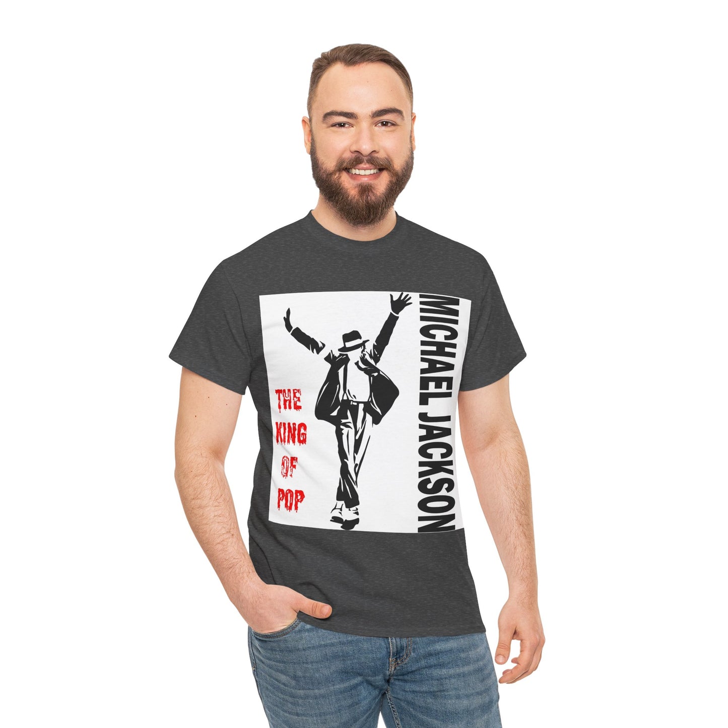 Pop Legend Graphic Tee — "The King of Pop" Tribute T-Shirt