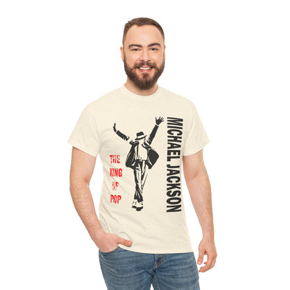 Pop King Dance Silhouette Tee — 'Michael Jackson' Graphic T-Shirt