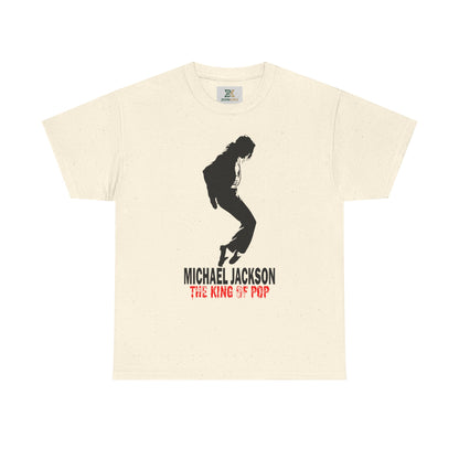 Silhouette Pop Legend Tee — "Michael Jackson The King of Pop" Graphic T-Shirt