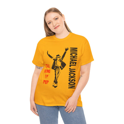 Pop King Dance Silhouette Tee — 'Michael Jackson' Graphic T-Shirt