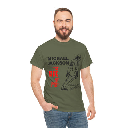 Michael Jackson "The King of Pop" T-Shirt — MJ Tribute Graphic Tee
