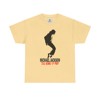 Silhouette Pop Legend Tee — "Michael Jackson The King of Pop" Graphic T-Shirt