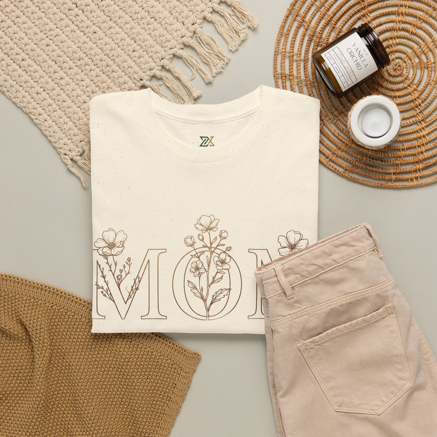 Mom Floral Tee — Mother's Day Shirt