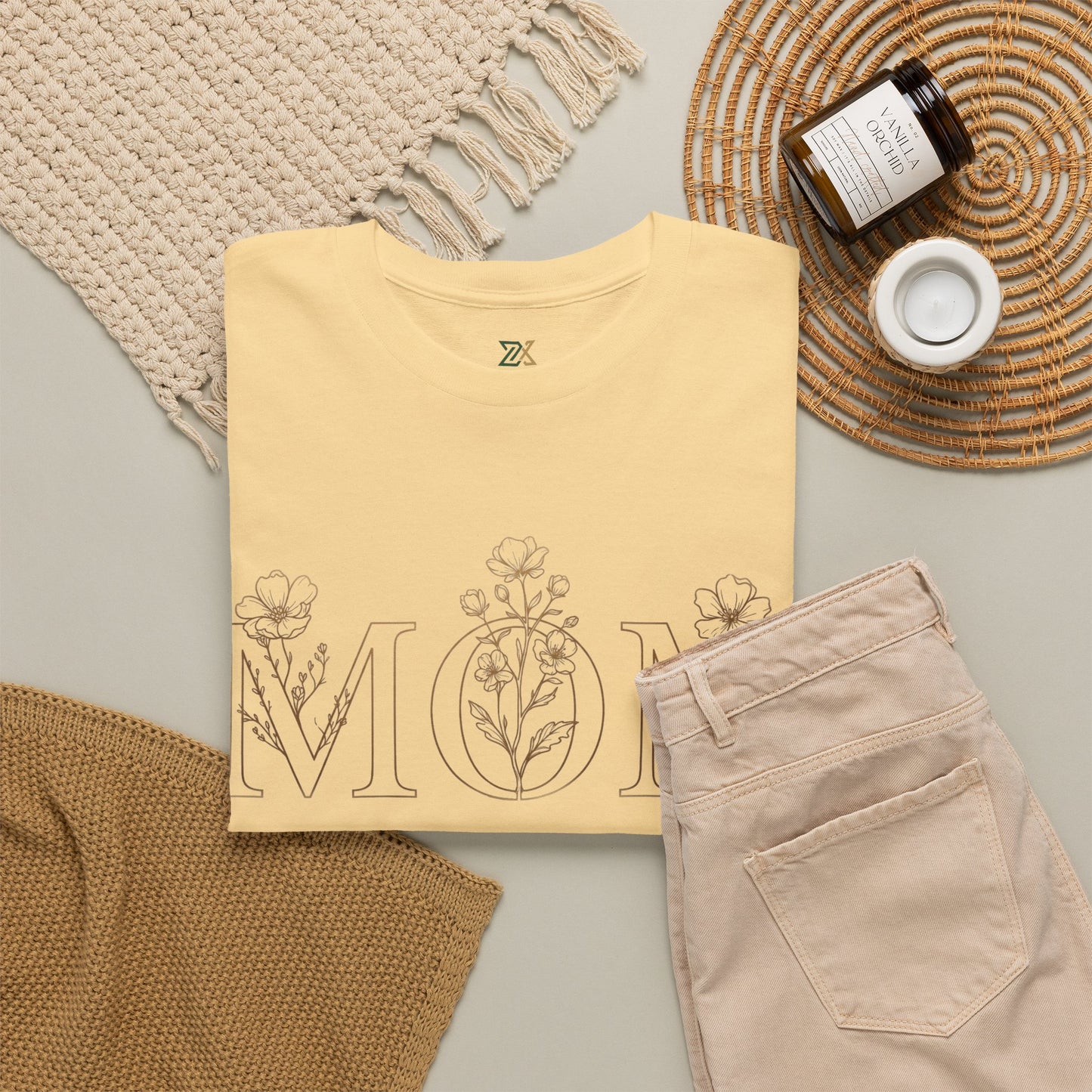 Mom Floral Tee — Mother's Day Shirt