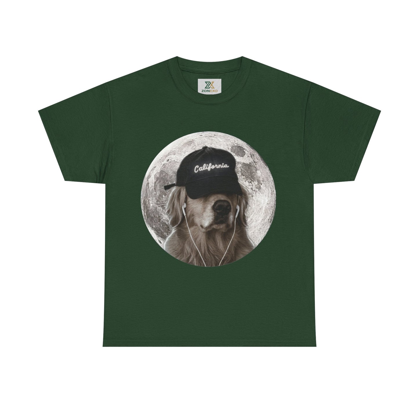 Moon Dog Unisex T-Shirt