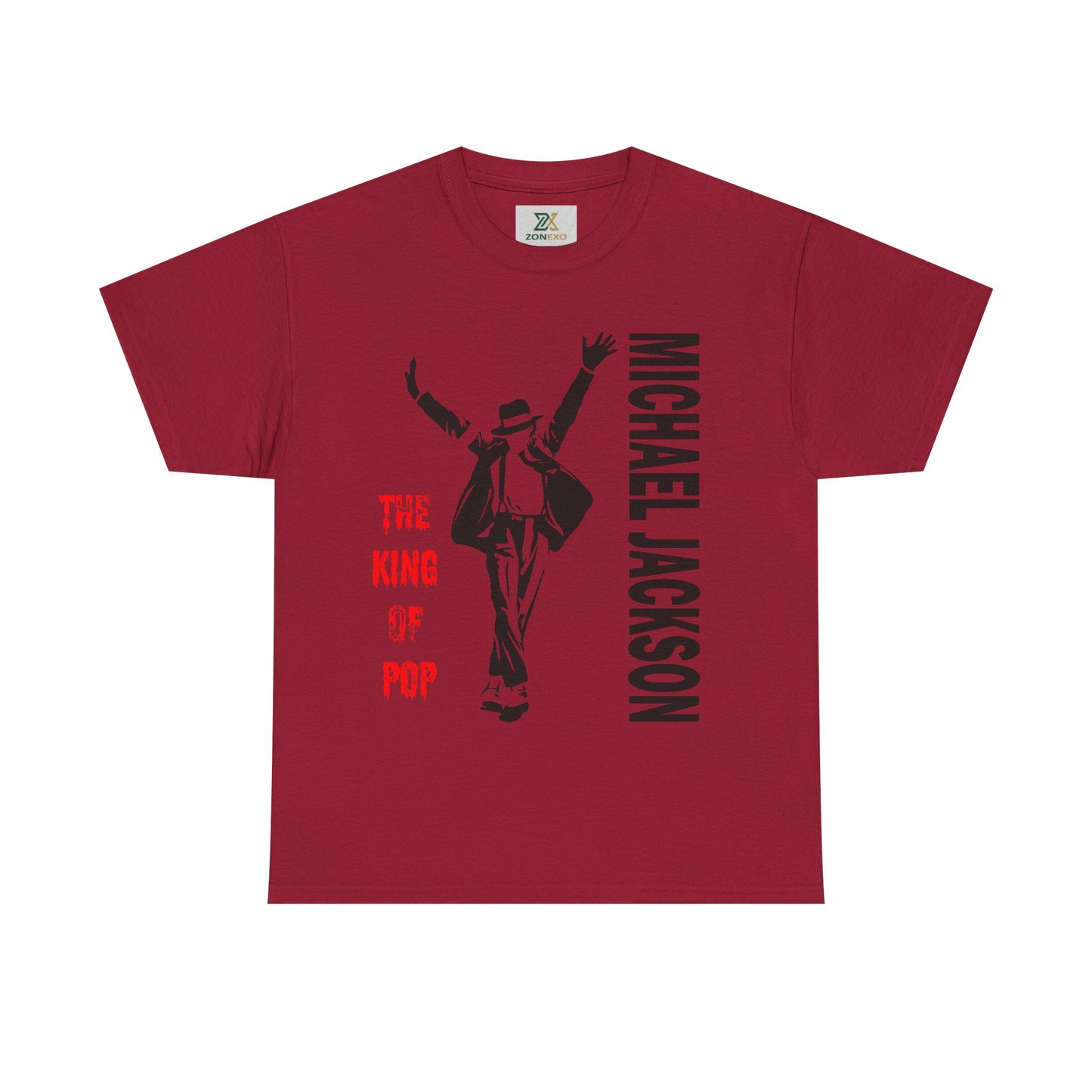 Pop King Dance Silhouette Tee — 'Michael Jackson' Graphic T-Shirt