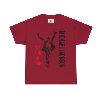 Pop King Dance Silhouette Tee — 'Michael Jackson' Graphic T-Shirt
