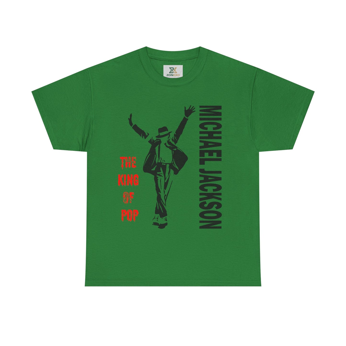 Pop King Dance Silhouette Tee — 'Michael Jackson' Graphic T-Shirt
