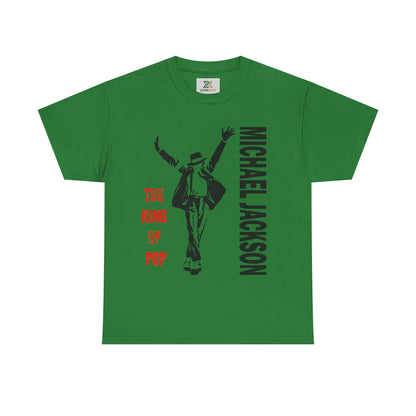 Pop King Dance Silhouette Tee — 'Michael Jackson' Graphic T-Shirt