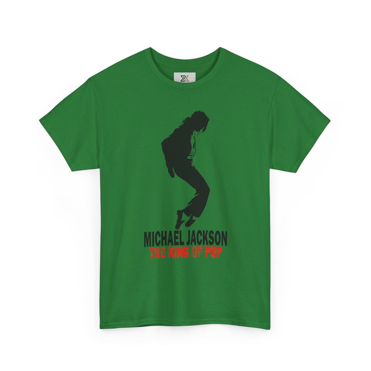 Silhouette Pop Legend Tee — "Michael Jackson The King of Pop" Graphic T-Shirt