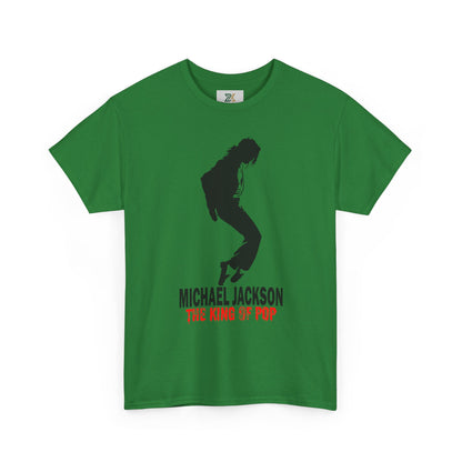 Silhouette Pop Legend Tee — "Michael Jackson The King of Pop" Graphic T-Shirt