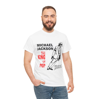 Michael Jackson "The King of Pop" T-Shirt — MJ Tribute Graphic Tee