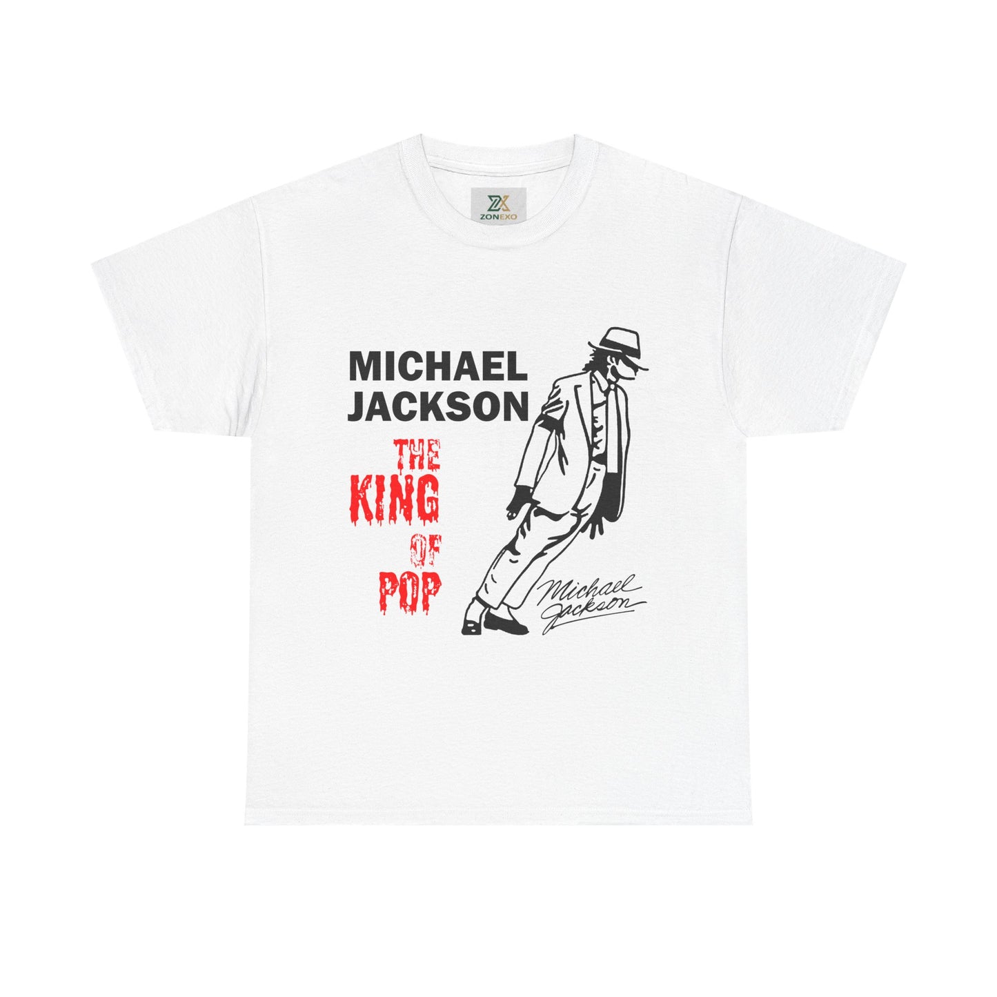 Michael Jackson "The King of Pop" T-Shirt — MJ Tribute Graphic Tee