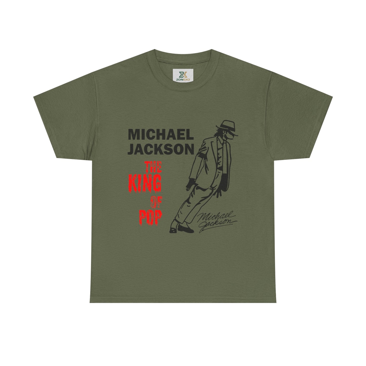 Michael Jackson "The King of Pop" T-Shirt — MJ Tribute Graphic Tee