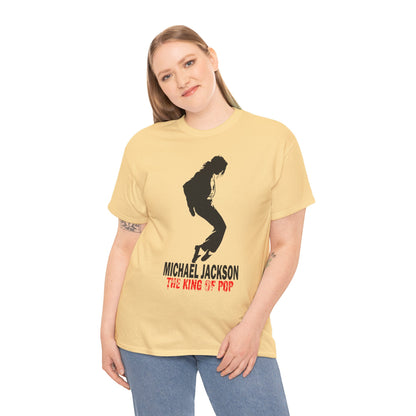 Silhouette Pop Legend Tee — "Michael Jackson The King of Pop" Graphic T-Shirt