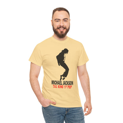 Silhouette Pop Legend Tee — "Michael Jackson The King of Pop" Graphic T-Shirt
