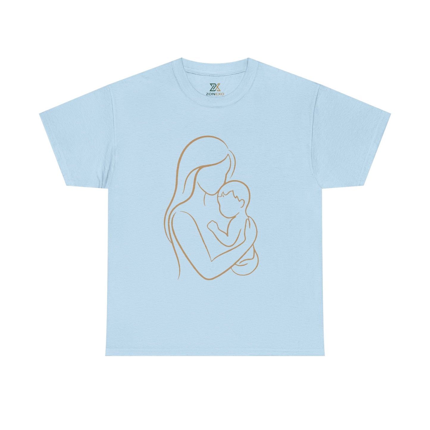 Mother and Baby — Minimalist  Mom T-Shirt