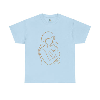 Mother and Baby — Minimalist  Mom T-Shirt