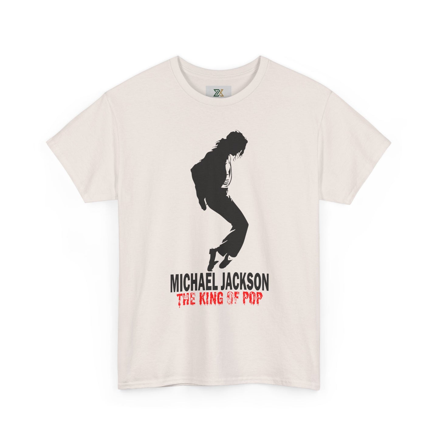 Silhouette Pop Legend Tee — "Michael Jackson The King of Pop" Graphic T-Shirt