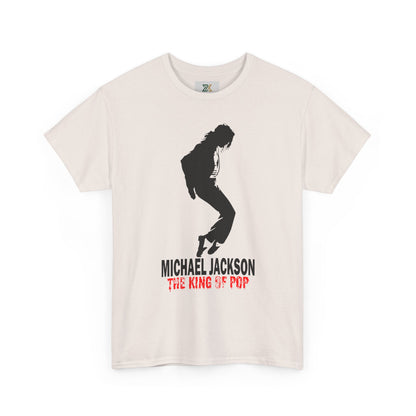 Silhouette Pop Legend Tee — "Michael Jackson The King of Pop" Graphic T-Shirt