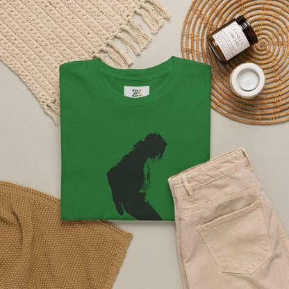 Silhouette Pop Legend Tee — "Michael Jackson The King of Pop" Graphic T-Shirt