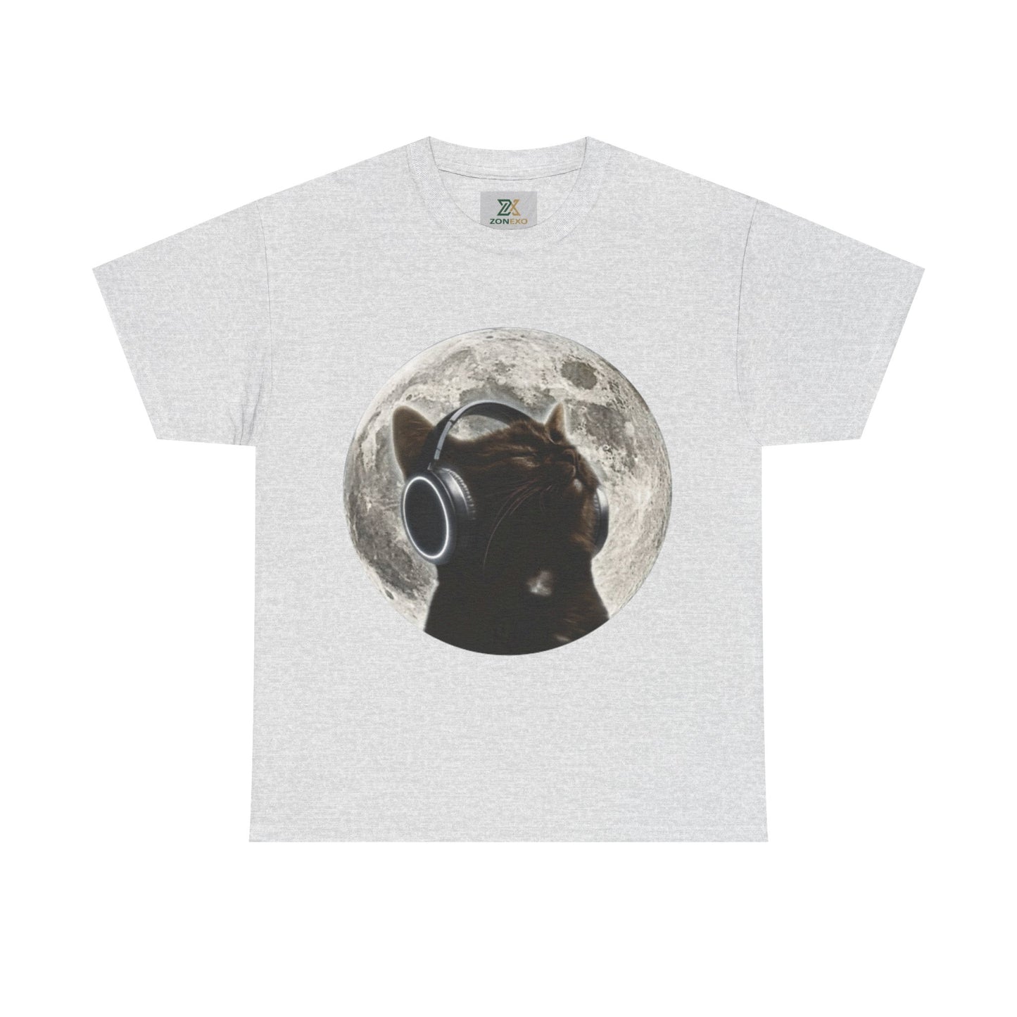 Moon Cat Unisex T-shirt
