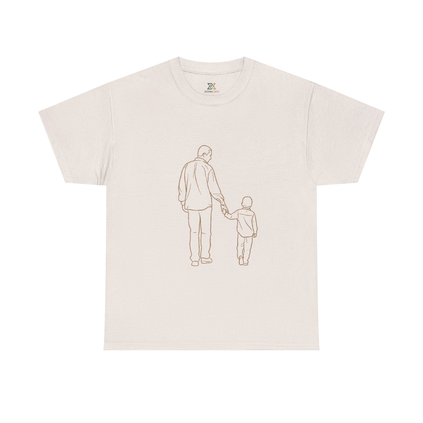 Father and Son— Minimal Dad & Son Matching Tee