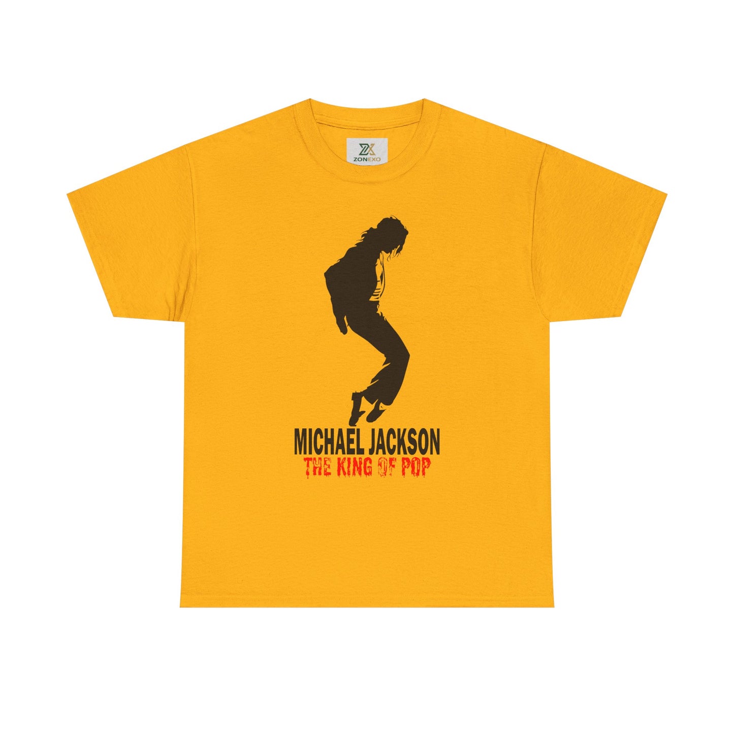 Silhouette Pop Legend Tee — "Michael Jackson The King of Pop" Graphic T-Shirt