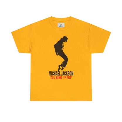 Silhouette Pop Legend Tee — "Michael Jackson The King of Pop" Graphic T-Shirt