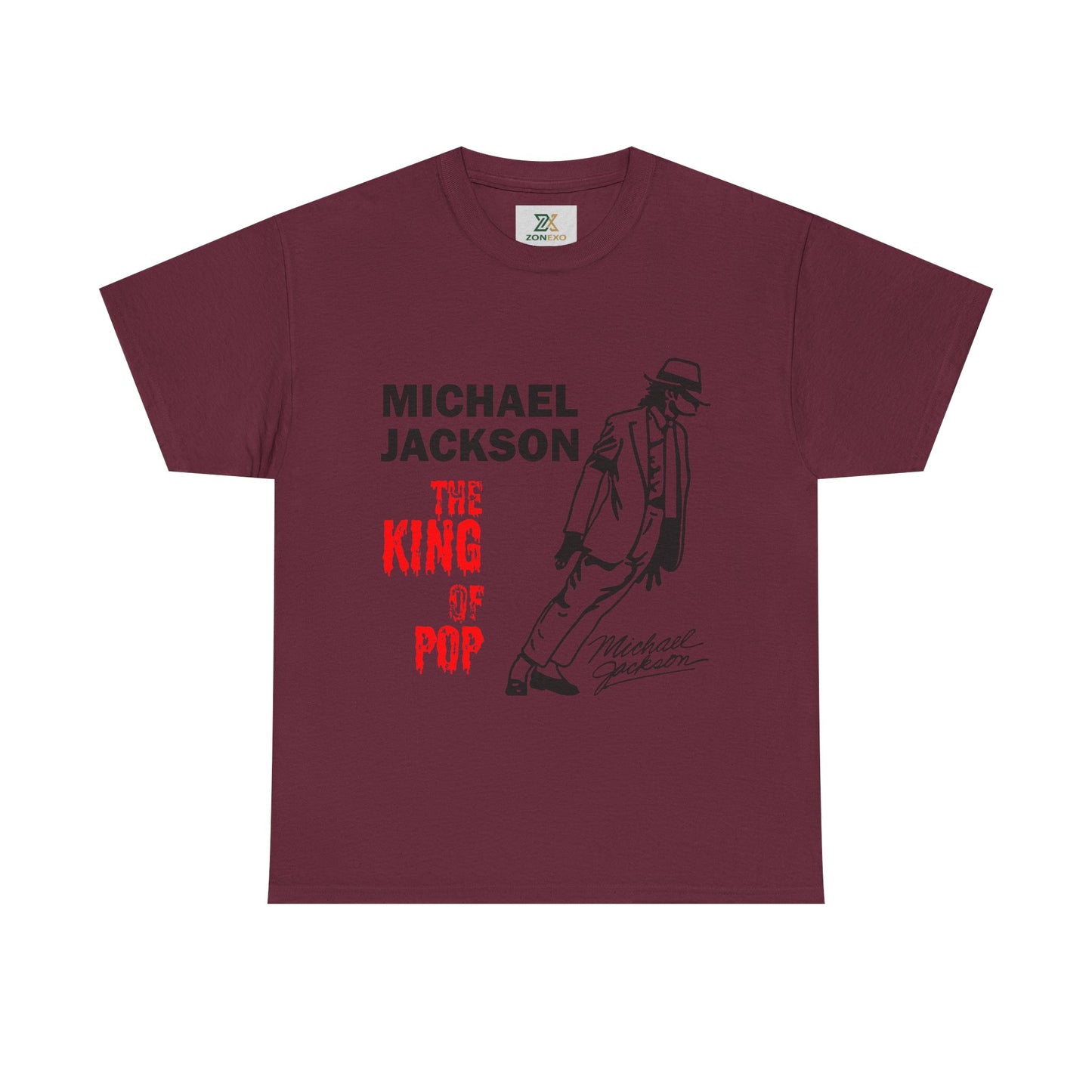 Michael Jackson "The King of Pop" T-Shirt — MJ Tribute Graphic Tee