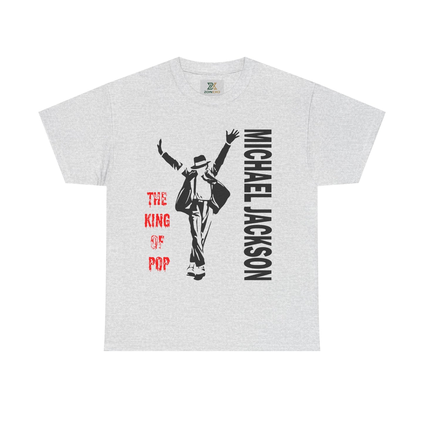 Pop King Dance Silhouette Tee — 'Michael Jackson' Graphic T-Shirt