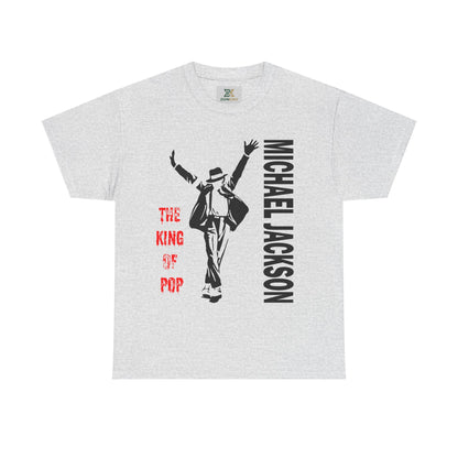Pop King Dance Silhouette Tee — 'Michael Jackson' Graphic T-Shirt