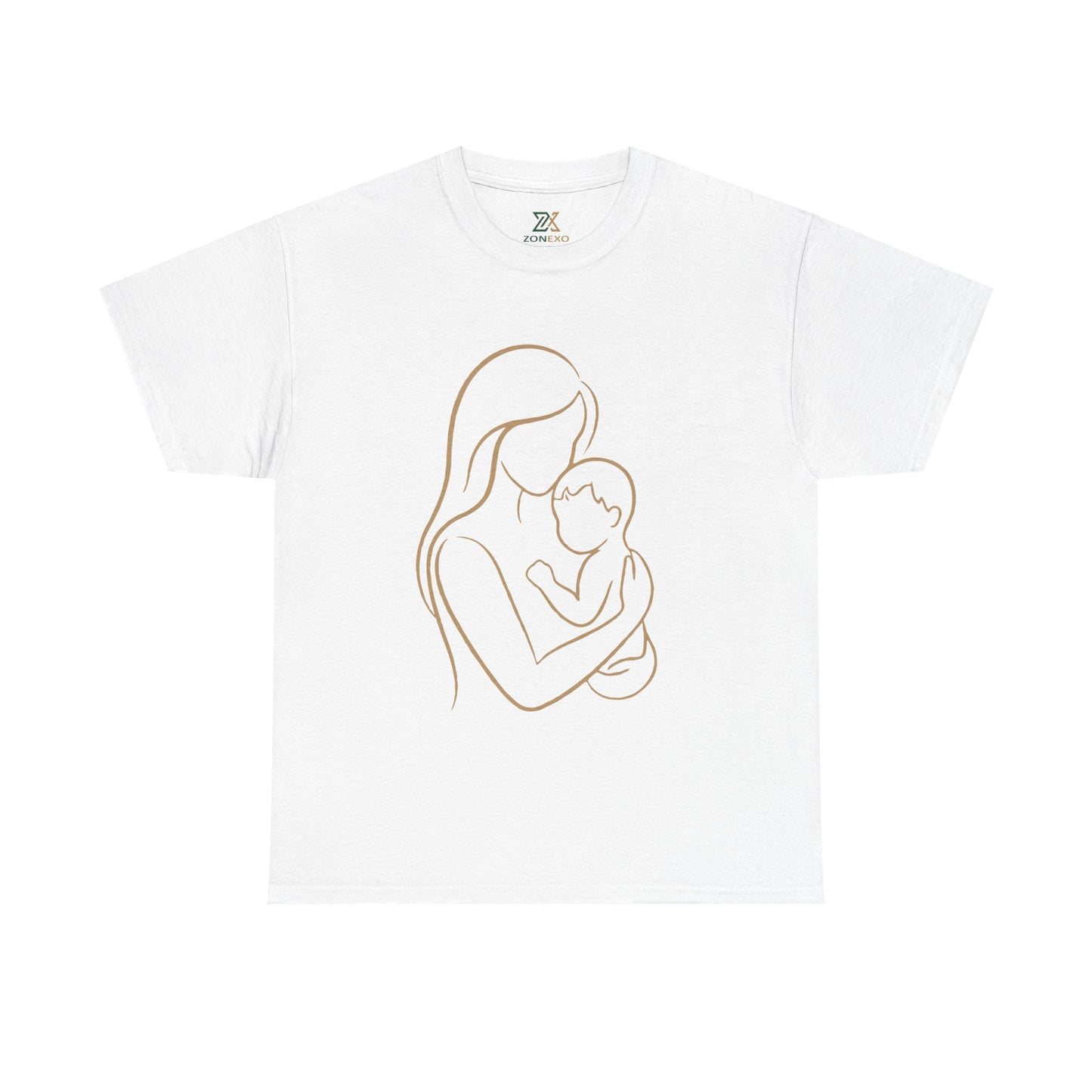 Mother and Baby — Minimalist  Mom T-Shirt