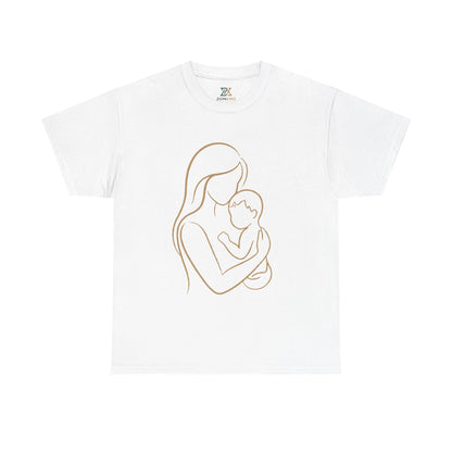 Mother and Baby — Minimalist  Mom T-Shirt