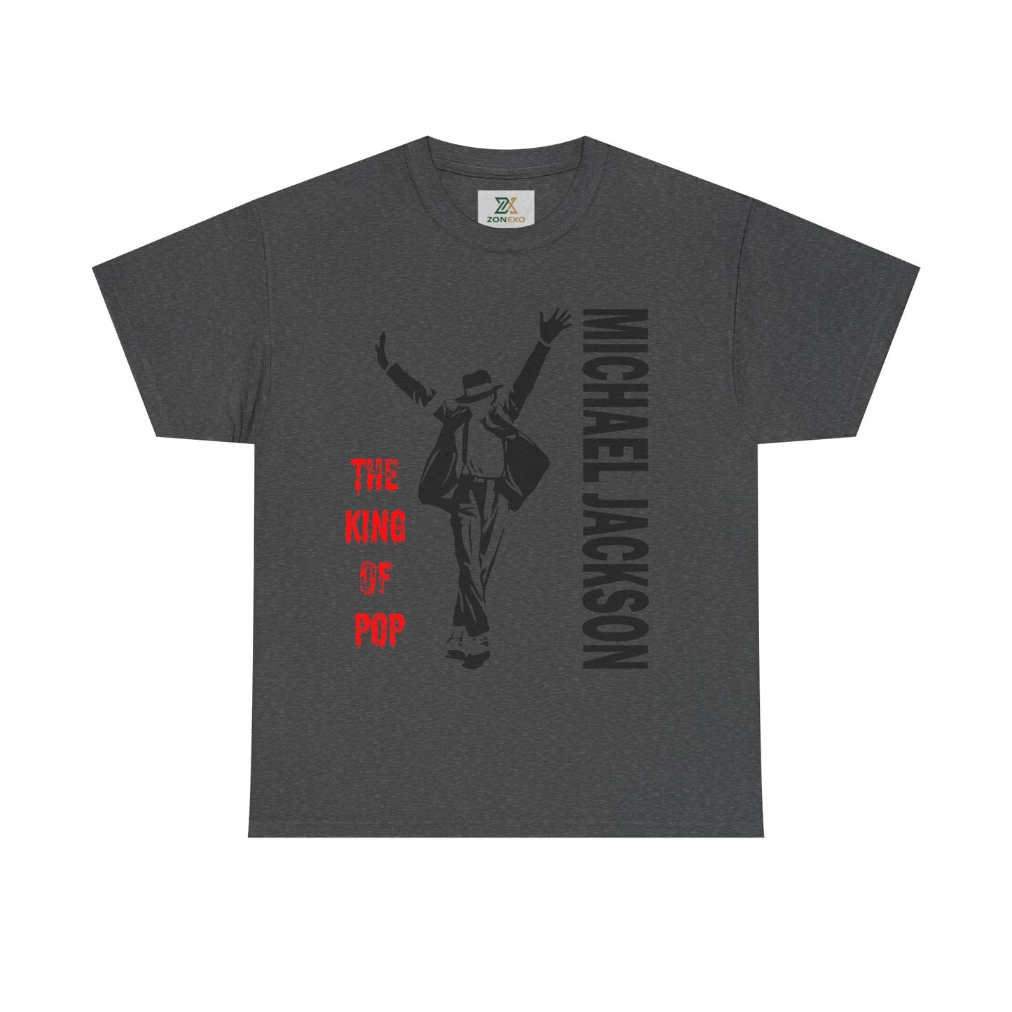 Pop King Dance Silhouette Tee — 'Michael Jackson' Graphic T-Shirt