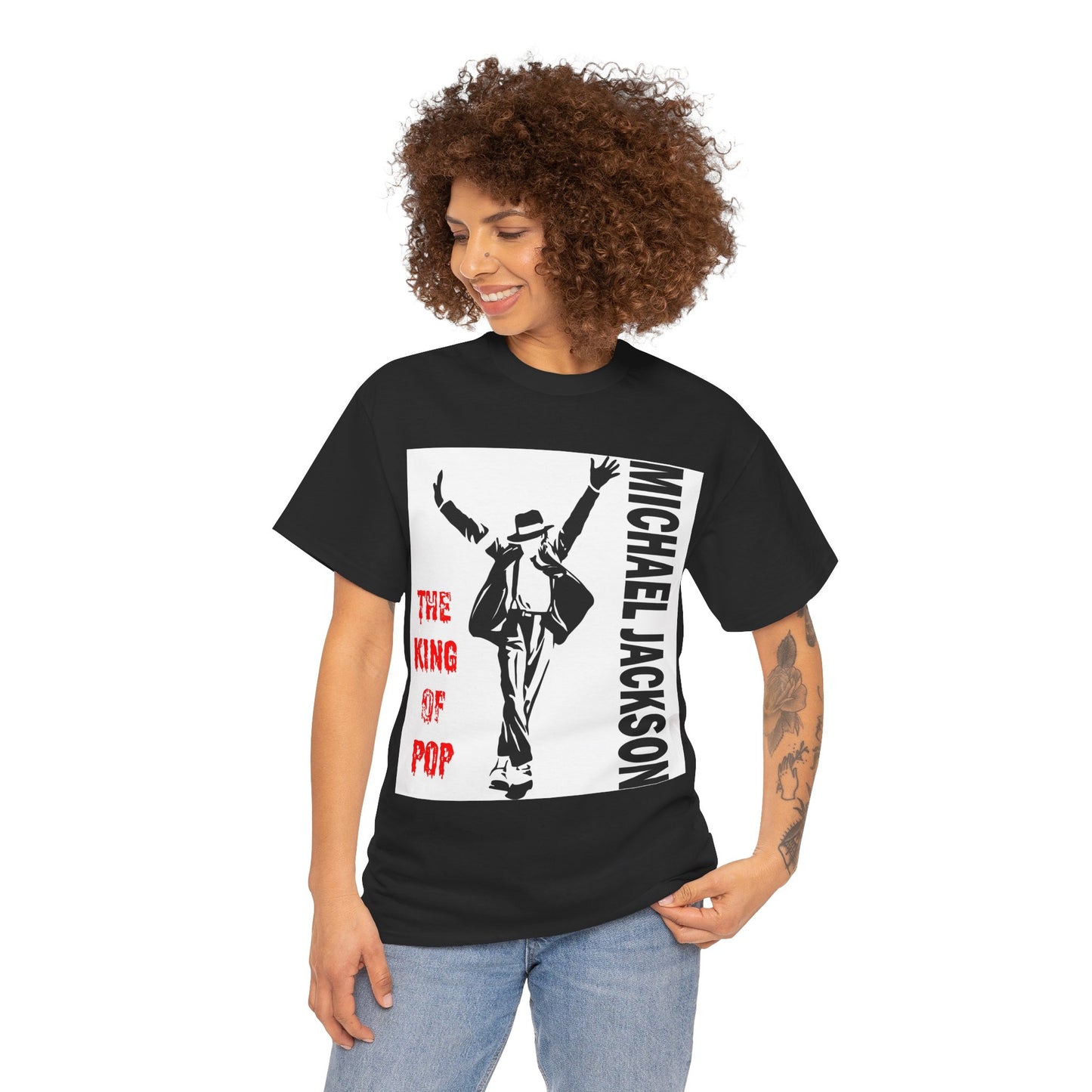 Pop Legend Graphic Tee — "The King of Pop" Tribute T-Shirt