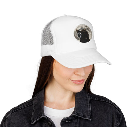 Trucker Hat — Black Dog Moon Graphic Cap